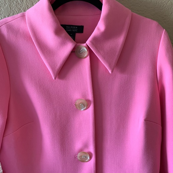 Halogen x Atlantic-Pacific Peplum Topper Jacket - Picture 3 of 4